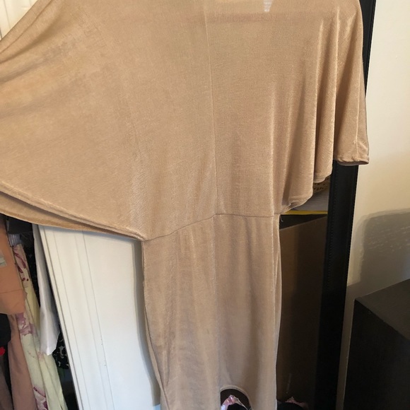 Gold short dress - Picture 4 of 5